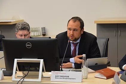 Максим Богомолов выступил в Московской ТПП с докладом по теме долгов в сфере ЖКХ